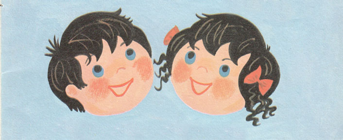 Topsy & Tim faces