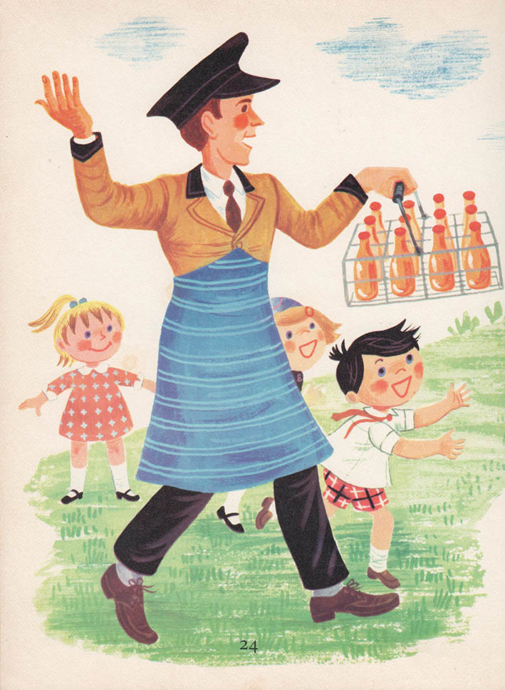 Topsy & Tim milkman copy